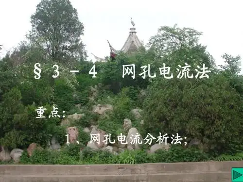 第八讲 网孔电流法