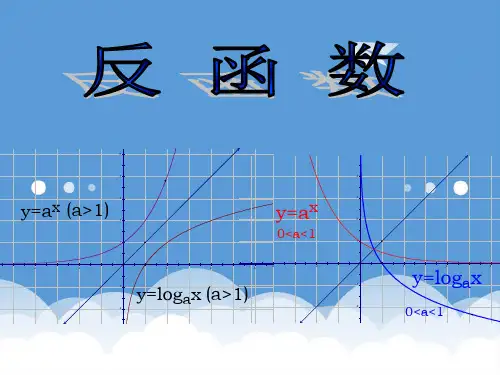 高中数学 第二章第二节反函数课件 新人教A版必修1 精品