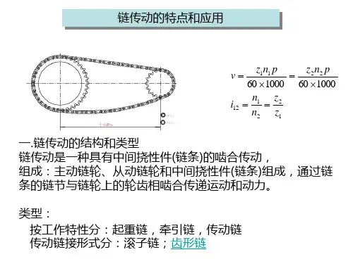 机械设计基础-链传动
