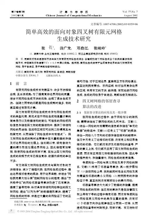 简单高效四叉树生成