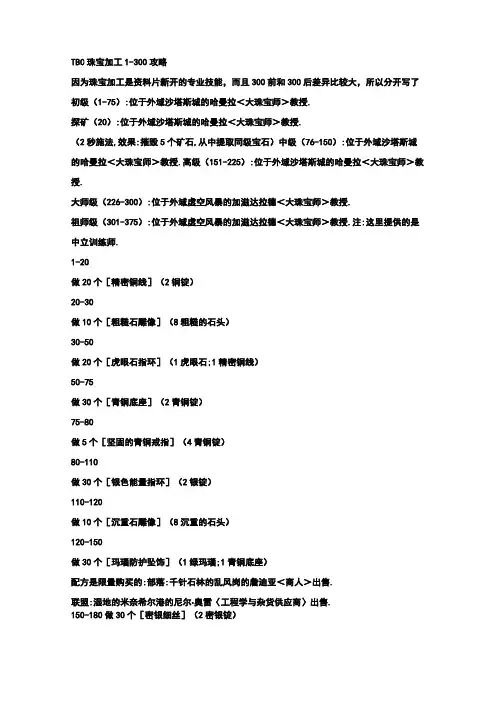 TBC珠宝加工1