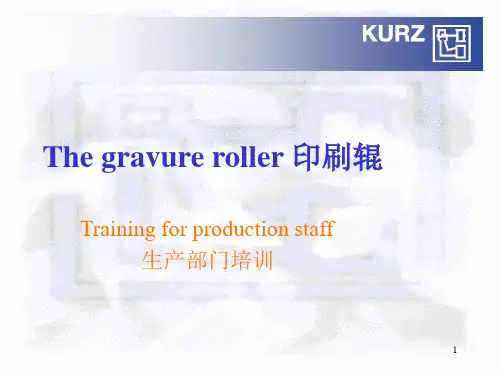 gravure roller凹印印刷辊说明