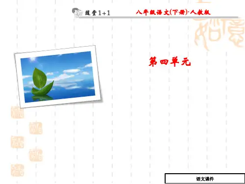 (人教版)八年级下：4.16《云南的歌会》随堂作业(18页)