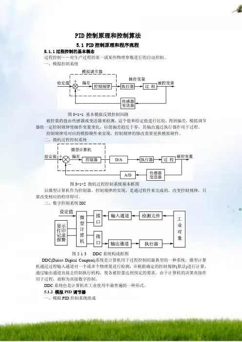PID控制原理与控制算法