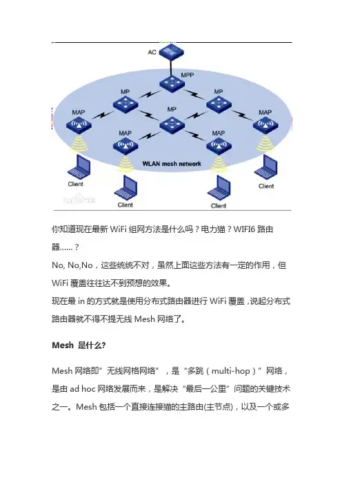 关于Mesh组网的基本知识