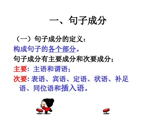 英语简单句课件ppt