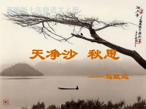 部编版《古代诗歌四首》精美课件1
