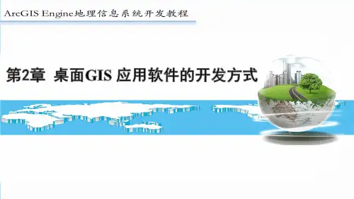 ArcGIS教程：第2章 桌面GIS应用软件的开发方式