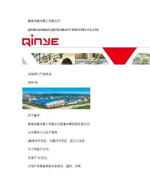 冶金行业阀门概要