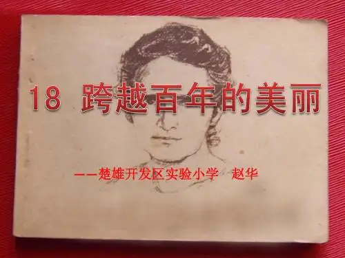 18跨越百年的美丽(课赛一等奖)