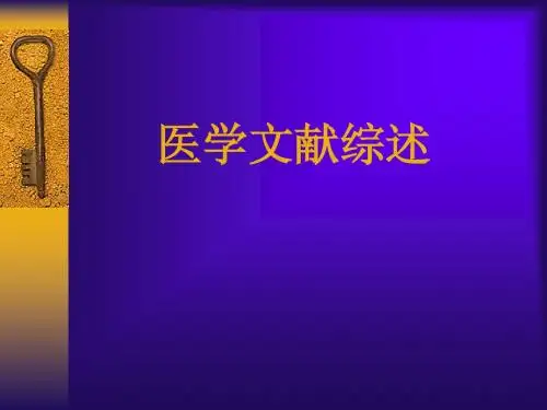 文献综述写作