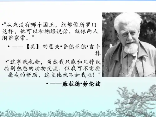 第17课《动物笑谈》课件(共17张ppt)   部编版语文七年级上册