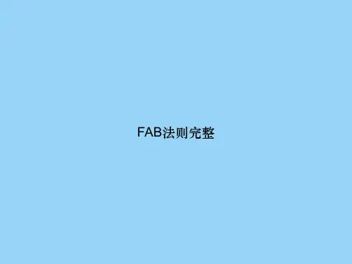 FAB法则完整