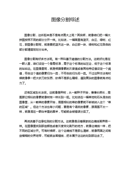 图像分割综述