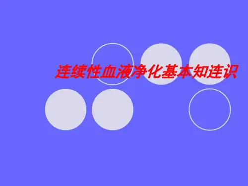 连续性血液净化基
