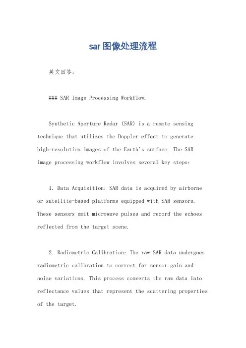 sar图像处理流程