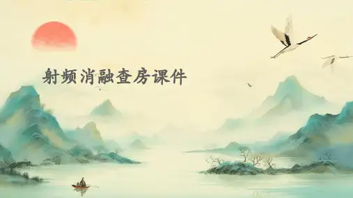 射频消融查房课件