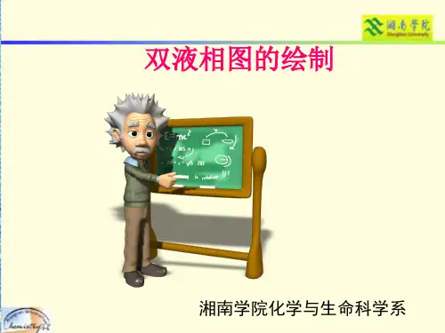 物理化学实验 二元液系的气液平衡相图