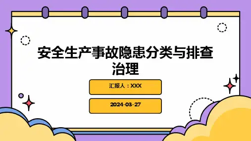 安全生产事故隐患分类与排查治理PPT课件