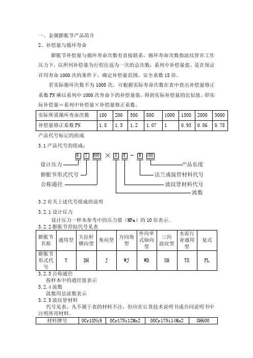膨胀节基础知识