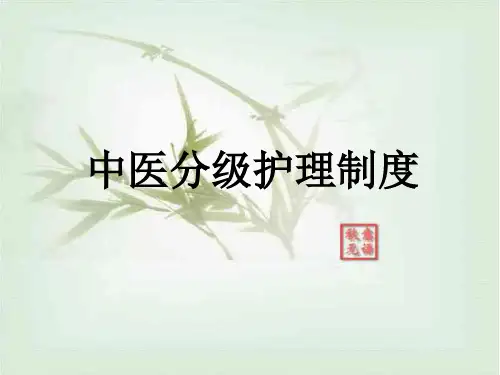 中医医院分级护理_制度汇编
