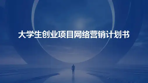 大学生创业项目网络营销计划书