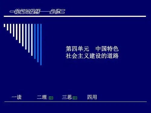 中国特色社会主义建设的道路 PPT课件 课件3 人教课标版