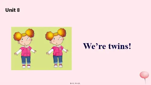 新版牛津版三年级英语下册Unit8We'retwins!1