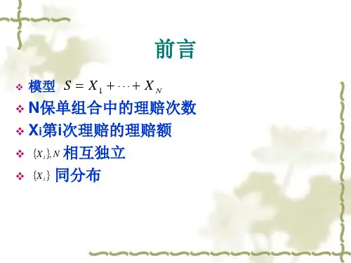 集体风险模型