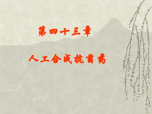 药理学人工合成抗菌药课件