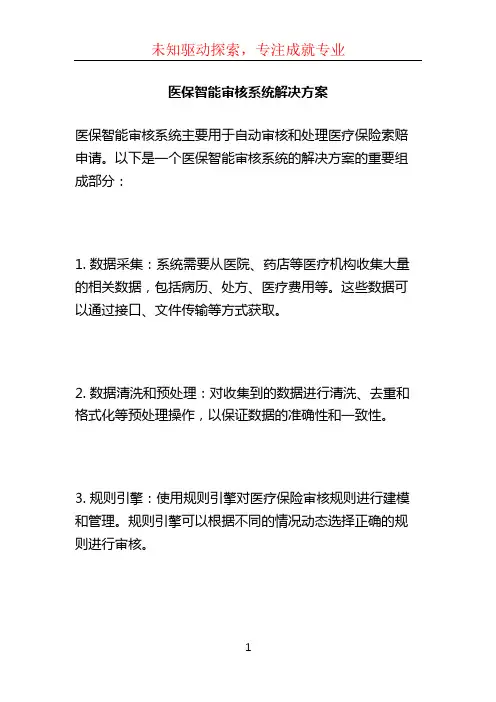医保智能审核系统解决方案 (4)