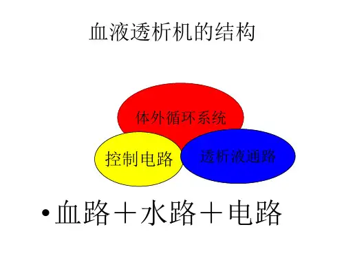 血透机常见报警原因及处理