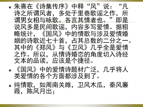 诗经品读课件