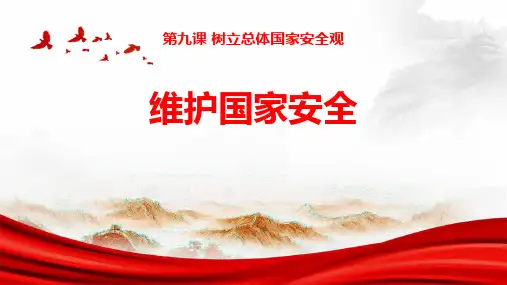 《维护国家安全》PPT优质课件