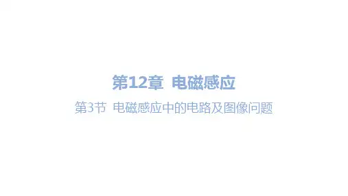 第3节 电磁感应中的电路及图像问题