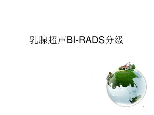 乳腺超声BI-RADS分级ppt课件