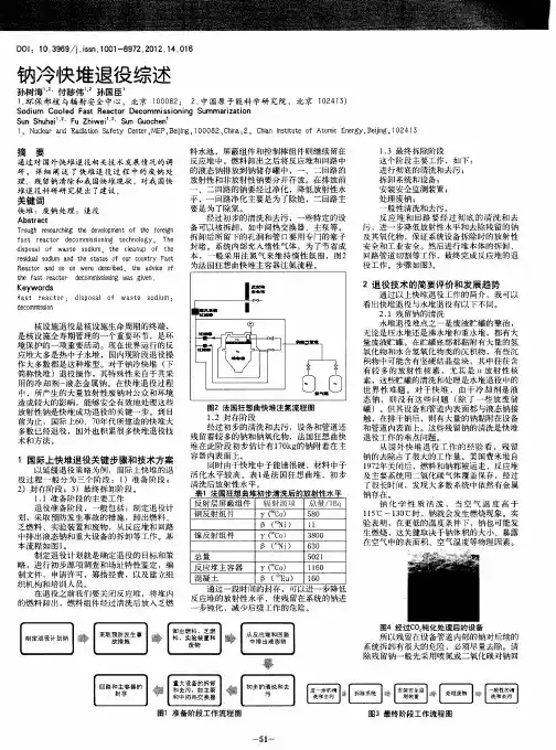 钠冷快堆退役综述