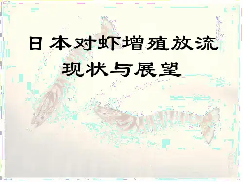 增殖资源学：日本对虾增殖放流现状与展望