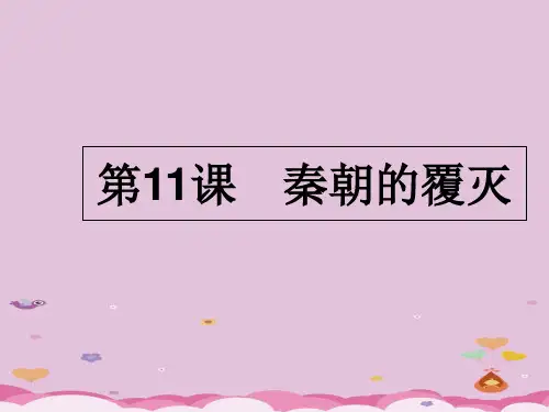 秦朝的覆灭ppt4 华东师大版课件