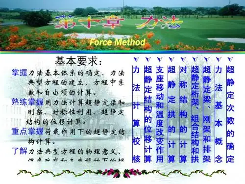第10章 力法(1)