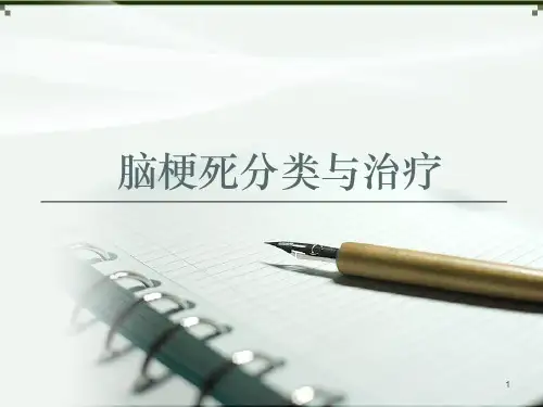 脑梗塞分类与治疗PPT课件