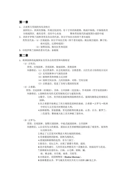 中外园林史