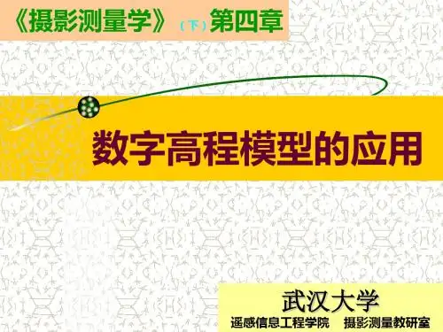 数字高程模型的应用-精选文档