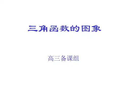 高三数学三角函数的图象1