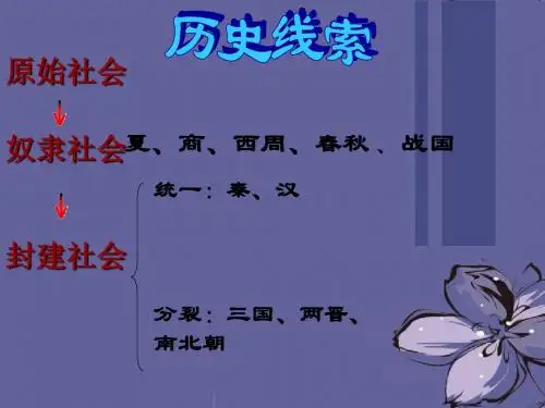 广东省深圳市文汇中学七年级历史下《第1课 隋朝统一》课件 xrjb