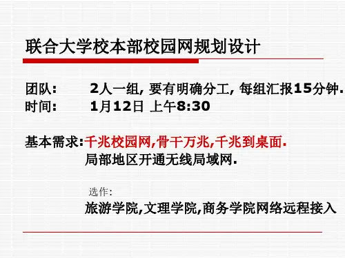 网络规划与设计-大作业