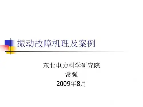 振动故障机理及案例资料PPT课件