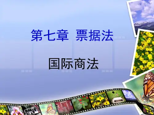 国际票据法概述正式