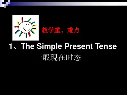优选教育初中英语八大时态课件.ppt教学内容