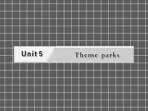 2013届高三英语复习专题课件Unit5Themeparks(新人教版必修4)